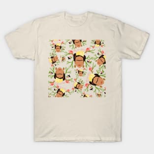 Frida Pattern T-Shirt